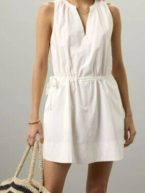 Splendid Chase Dress XL White Cotton NWT